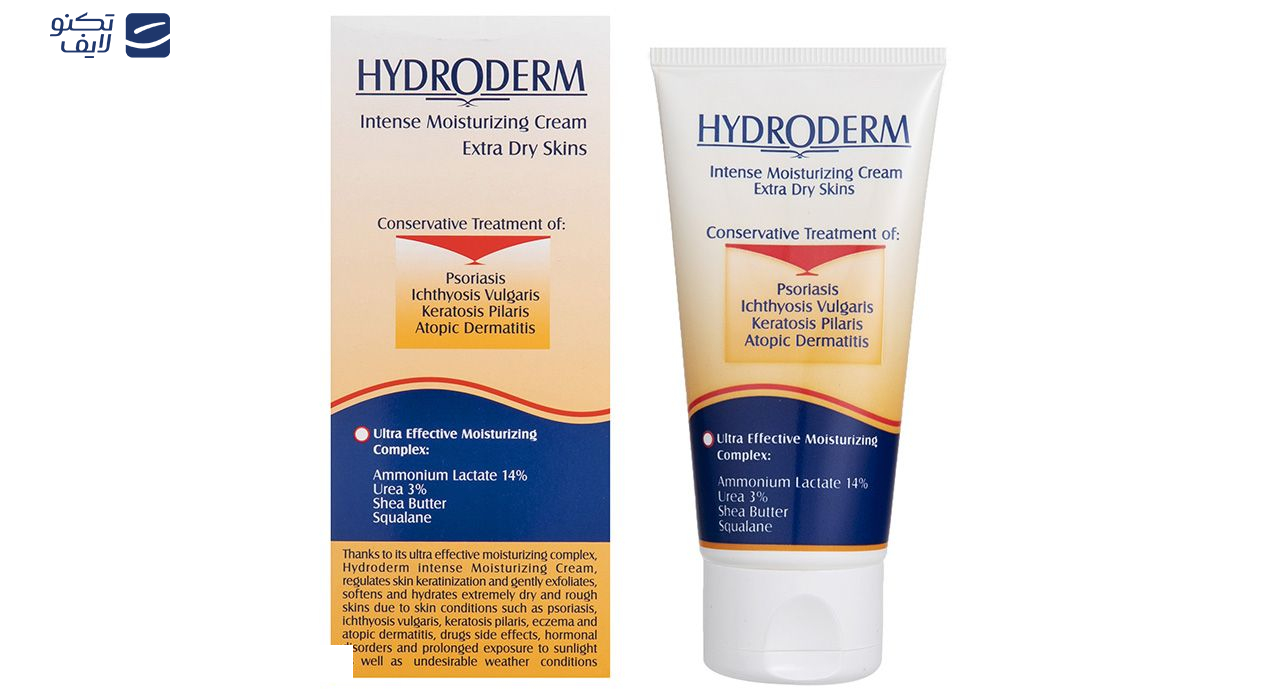 کرم مرطوبکننده هیدرودرم مدل Extra Dry Skins وزن 50 گرم کرم مرطوبکننده هیدرودرم مدل Extra Dry Skins وزن 50 گرم