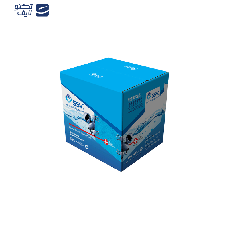 دستگاه تصفیه آب اس اس وی مدل PureLine 2W X910  به همراه شیر تصفیه آب کد 03 دستگاه تصفیه آب اس اس وی مدل PureLine 2W X910  به همراه شیر تصفیه آب کد 03