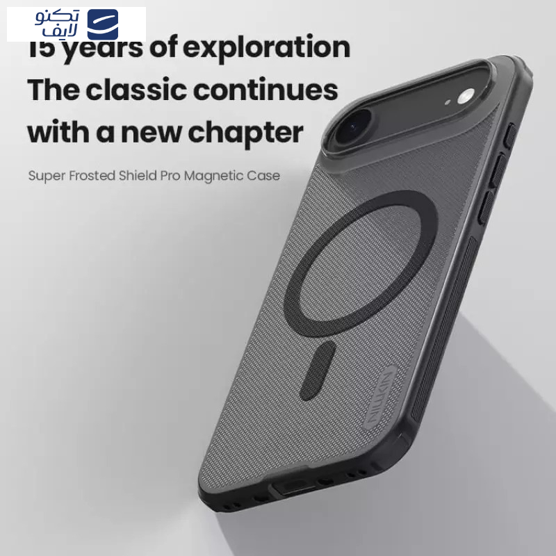 کاور نیلکین مدل Super Frosted Shield Pro Magnetic MagSafe مناسب برای گوشی موبایل اپل iPhone 17 Air کاور نیلکین مدل Super Frosted Shield Pro Magnetic MagSafe مناسب برای گوشی موبایل اپل iPhone 17 Air