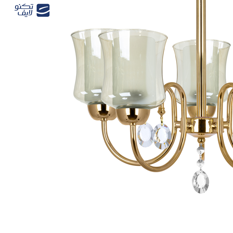 لوستر آویز پنج شعله چشمه نور کد 811/5  لوستر آویز پنج شعله چشمه نور کد 811/5