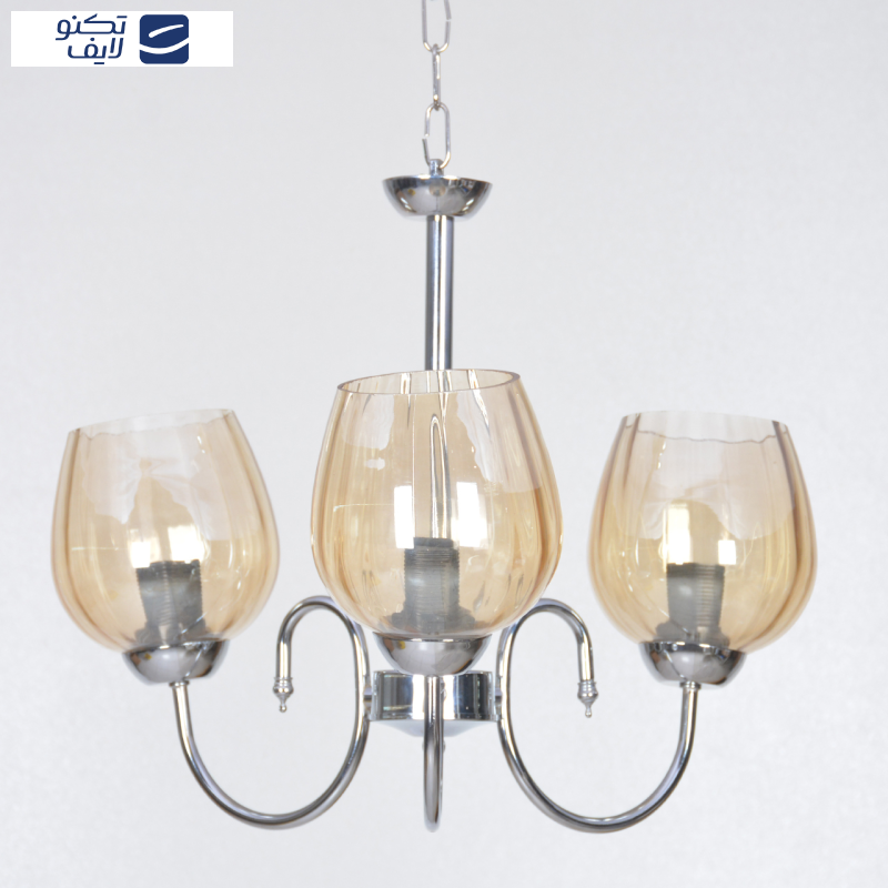  لوستر سه شعله چشمه نور کد AB817/3