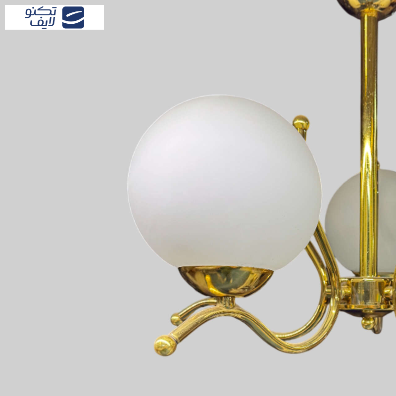 لوستر 5 شعله چشمه نور کد 8995