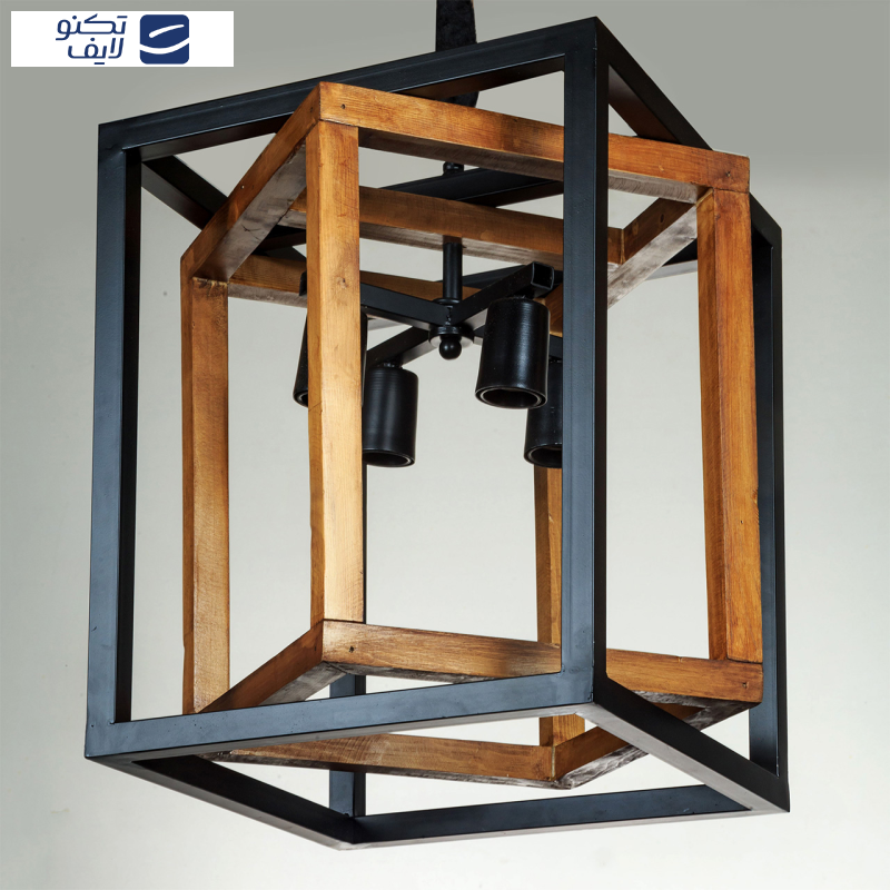 لوستر آویز 4 شعله چشمه نور کد 2234/4