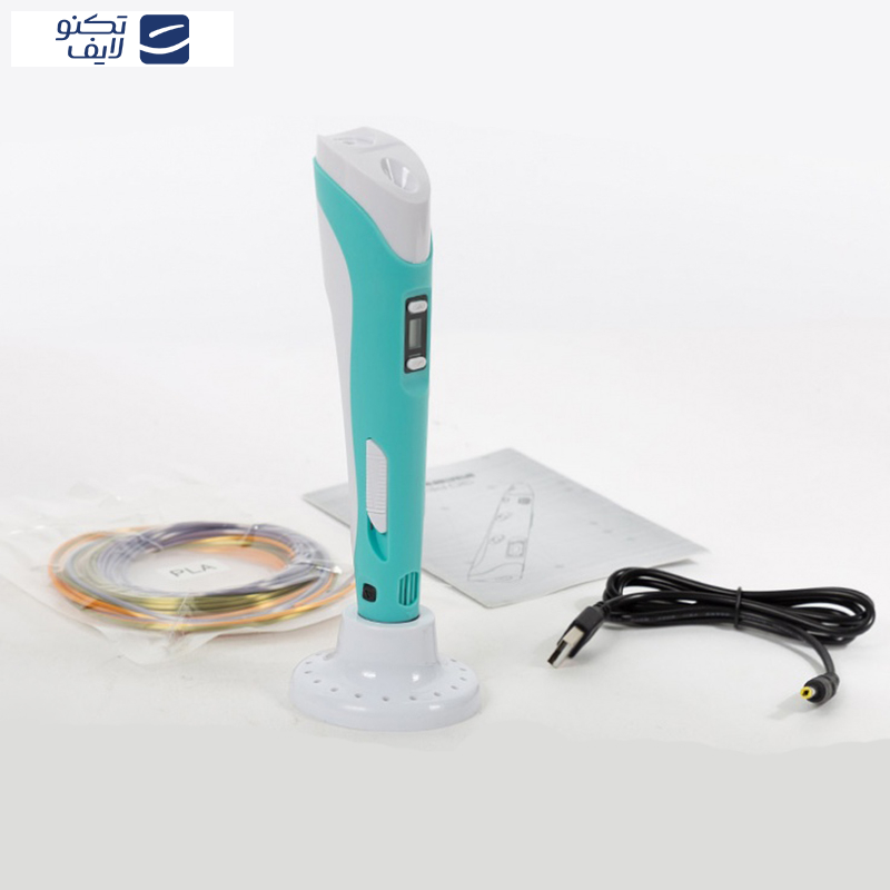قلم طراحی سه بعدی مدل 3D pen-2 قلم طراحی سه بعدی مدل 3D pen-2