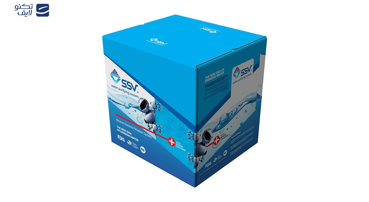 دستگاه تصفیه کننده آب خانگی اس اس وی مدل PureLine X1000 دستگاه تصفیه کننده آب خانگی اس اس وی مدل PureLine X1000