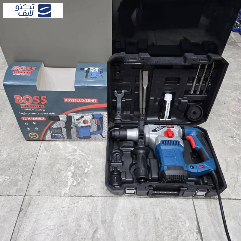 دریل بتن کن سه نظام چهار شیار 7 کیلویی باس مدل BS-ZENIT 7K