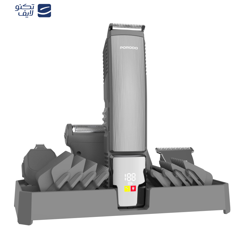 ماشین اصلاح موی صورت و بدن شارژی پرودو مدل LFST112 ماشین اصلاح موی صورت و بدن شارژی پرودو مدل LFST112