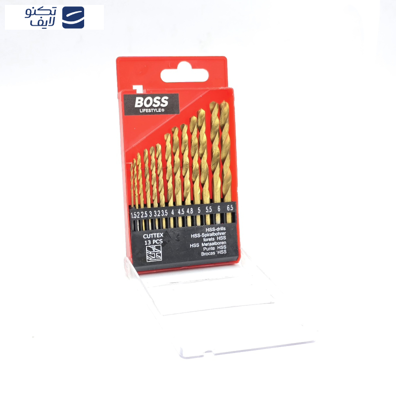مته باس مدلCUTTEX-13PCSمخصوص چوب و فلز مجموعه13عددی مته باس مدلCUTTEX-13PCSمخصوص چوب و فلز مجموعه13عددی
