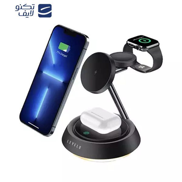 شارژ رومیزی وایرلس سینیز لولو مدل LVLSN31WCBK شارژ رومیزی وایرلس سینیز لولو مدل LVLSN31WCBK