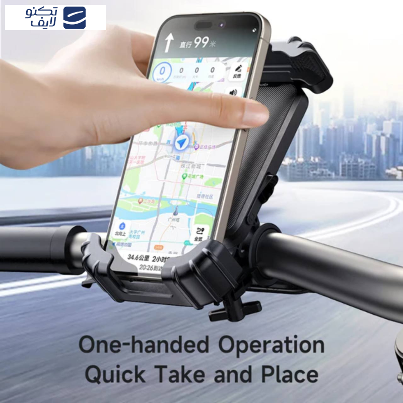 پایه نگهدارنده گوشی موبایل مک دودو مدل Mcdodo Super Stable Cycling Phone Holder CM-524 پایه نگهدارنده گوشی موبایل مک دودو مدل Mcdodo Super Stable Cycling Phone Holder CM-524