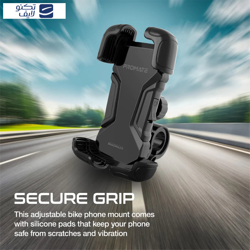 نگهدارنده گوشی موبایل پرومیت مدل BIKEMOUNT نگهدارنده گوشی موبایل پرومیت مدل BIKEMOUNT