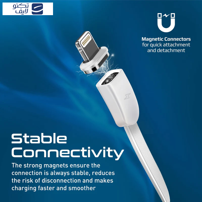 کابل تبدیل USB-C به USB-C/ microUSB / لایتنینگ پرومیت مدل QUIVER طول 1 متر کابل تبدیل USB-C به USB-C/ microUSB / لایتنینگ پرومیت مدل QUIVER طول 1 متر