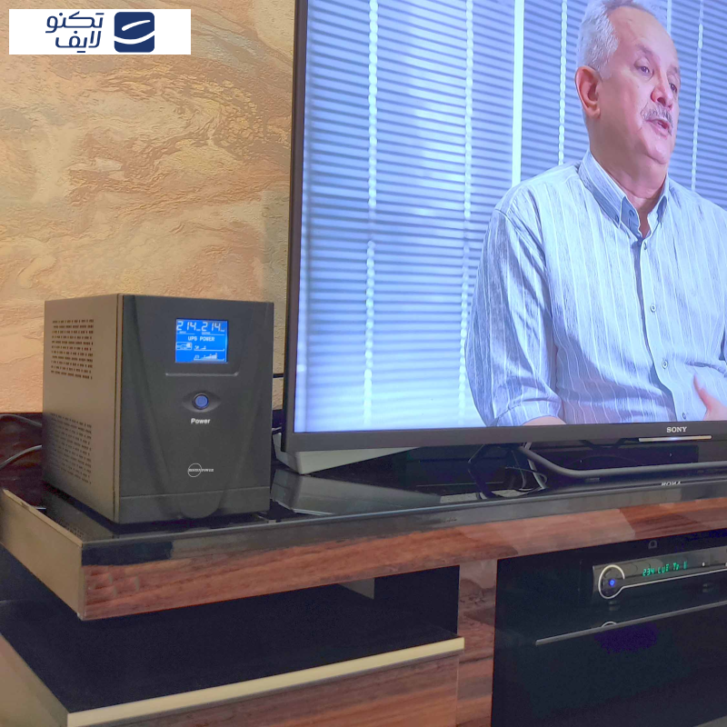 یو پی اس بستن پاور مدل BPO-1500VA-7Ah با ظرفیت 1500ولت آمپر به همراه باتری داخلی یو پی اس بستن پاور مدل BPO-1500VA-7Ah با ظرفیت 1500ولت آمپر به همراه باتری داخلی
