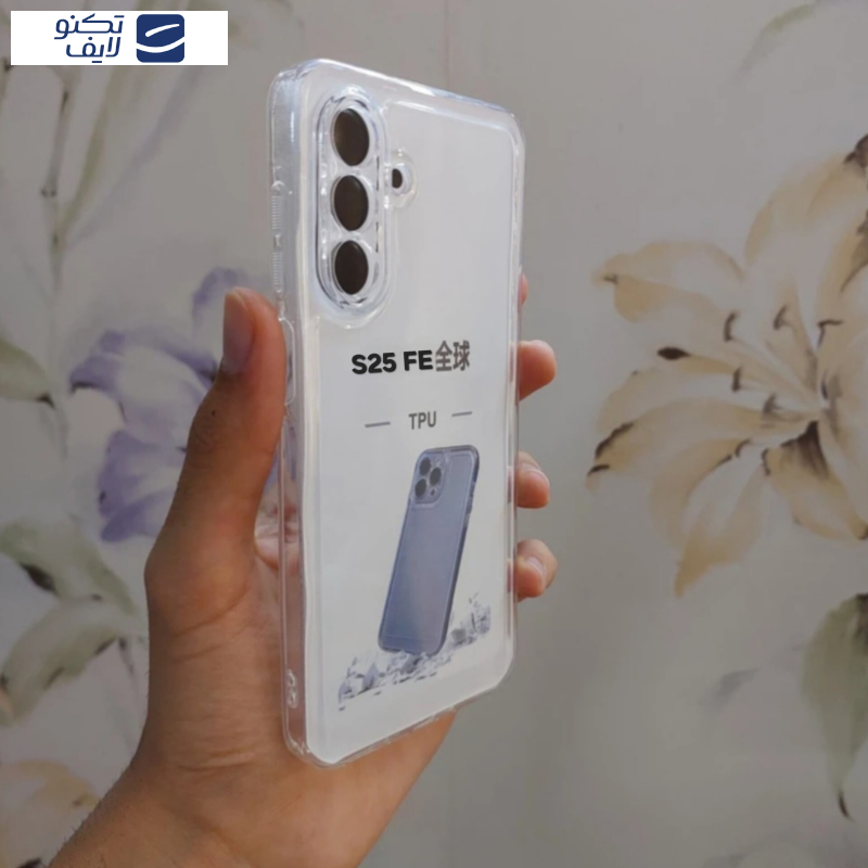 کاور زیفرند مدل ژله ای محافظ لنز مناسب برای گوشی سامسونگ Galaxy S25 FE