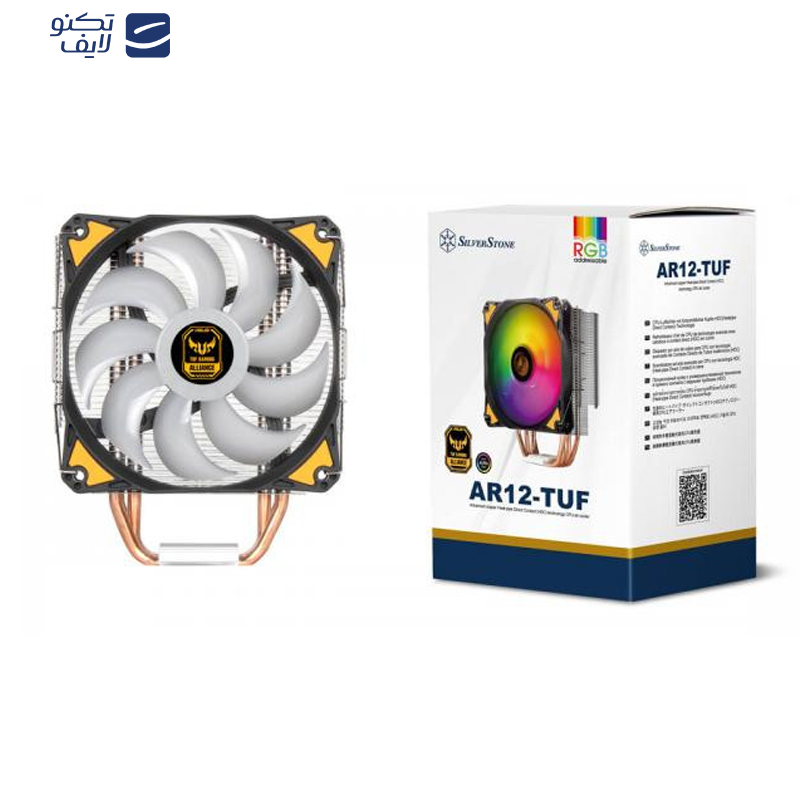 خنک کننده پردازنده سیلوراستون مدل AR12 TUF خنک کننده پردازنده سیلوراستون مدل AR12 TUF