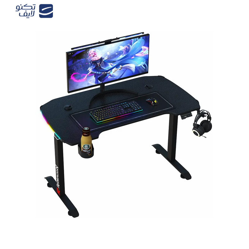 میز کامپیوتر ردراگون مدل GD-3320-S 120cm RGB میز کامپیوتر ردراگون مدل GD-3320-S 120cm RGB