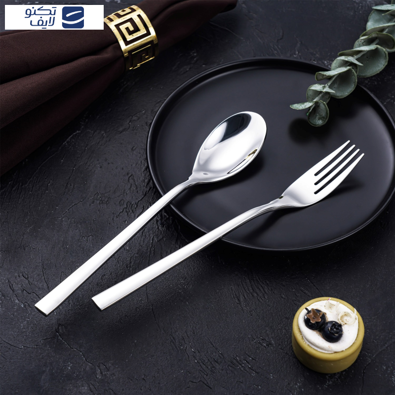 سرویس قاشق و چنگال 12 پارچه 6 نفره جی فی نی مدل 10 سرویس قاشق و چنگال 12 پارچه 6 نفره جی فی نی مدل 10