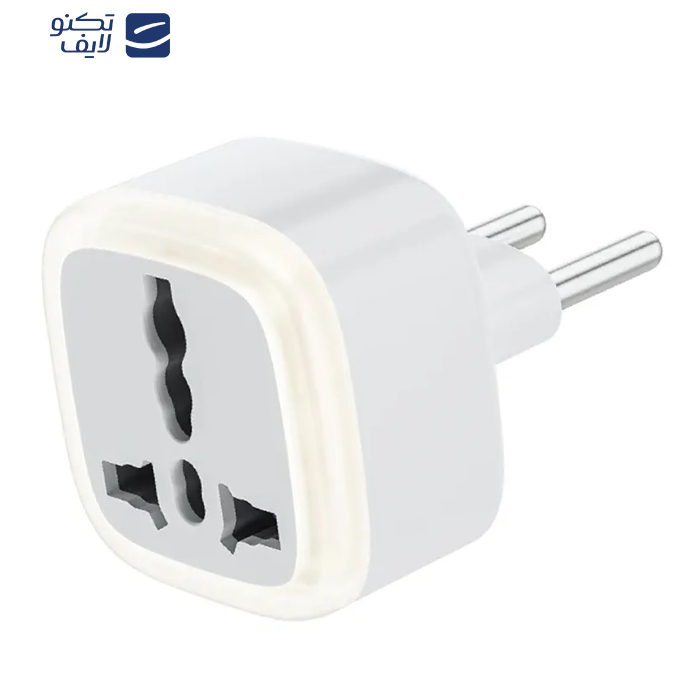 مبدل برق 3 به 2 جی فی نی مدل 16 آمپر کد G999_LED مبدل برق 3 به 2 جی فی نی مدل 16 آمپر کد G999_LED