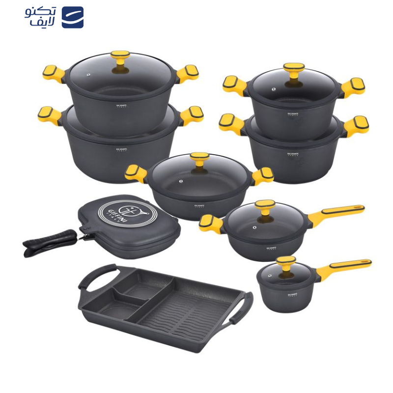 سرویس پخت و پز 17 پارچه جی فی نی کد BB018 سرویس پخت و پز 17 پارچه جی فی نی کد BB018