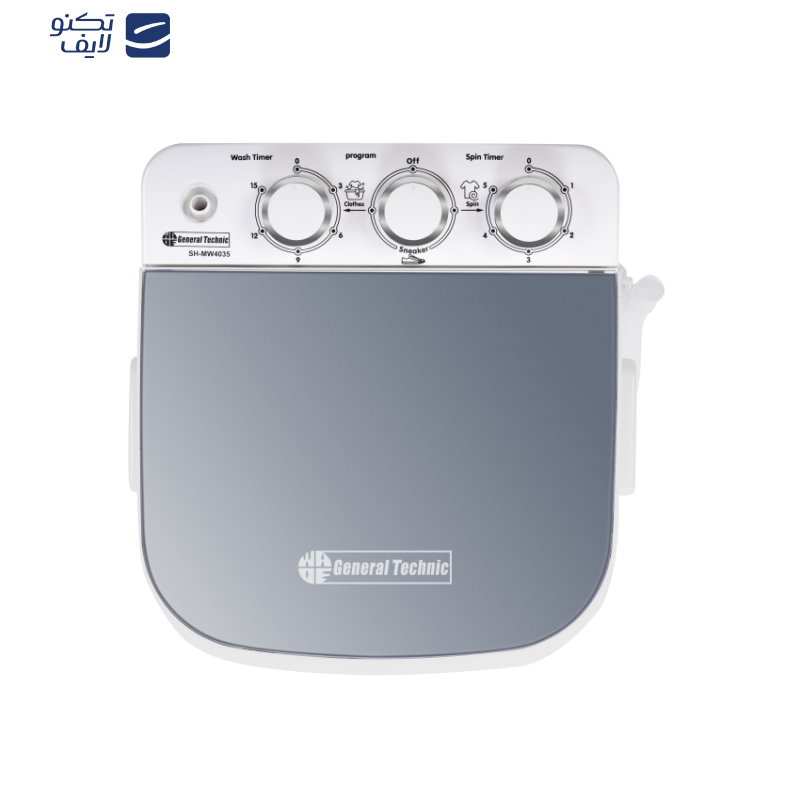 مینی‌ واش 4 کیلوگرم جنرال تکنیک مدل کتانی‌شور SH-MW4035