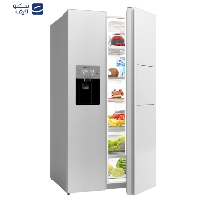 یخچال فریزر ساید بای ساید 32 فوت جی پلاس مدل GSS-P7923 یخچال فریزر ساید بای ساید 32 فوت جی پلاس مدل GSS-P7923