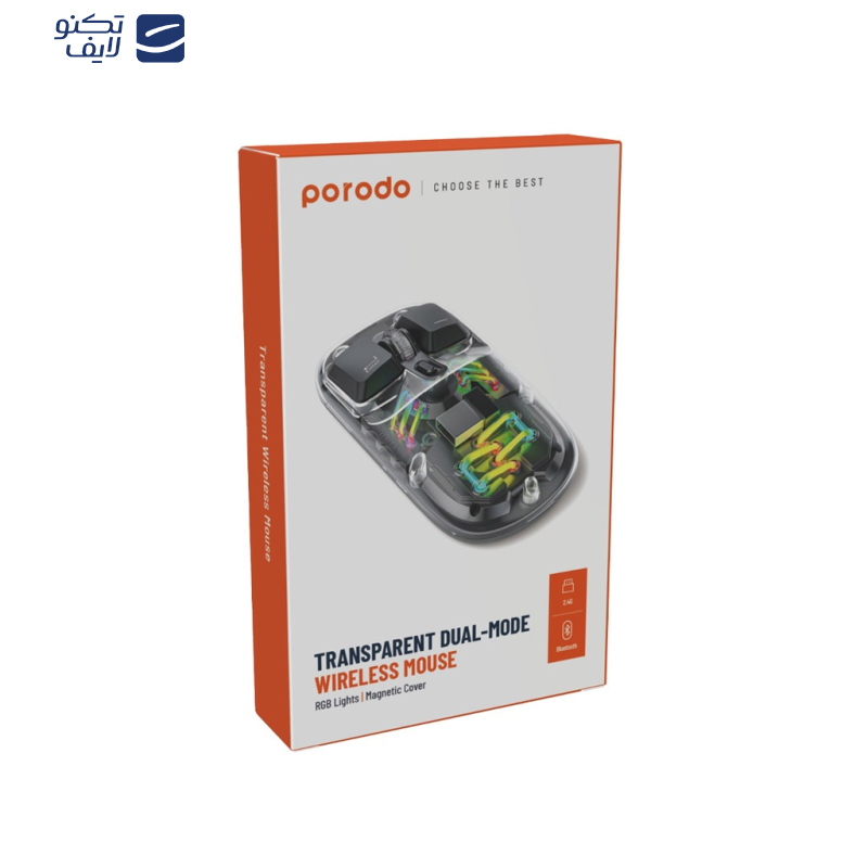 ماوس بی سیم پرودو مدل PD-TMDM-BK ماوس بی سیم پرودو مدل PD-TMDM-BK