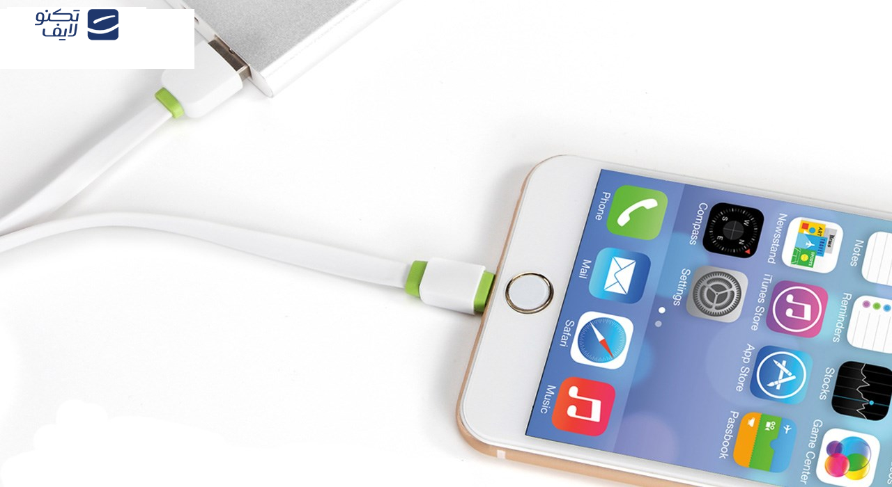 کابل تبدیل USB به Lightning امی مدل MY-445 طول 1 متر