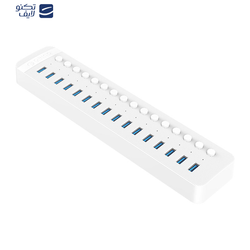 هاب 16 پورت USB 3.0 اوریکو مدل CT2U3-16AB هاب 16 پورت USB 3.0 اوریکو مدل CT2U3-16AB