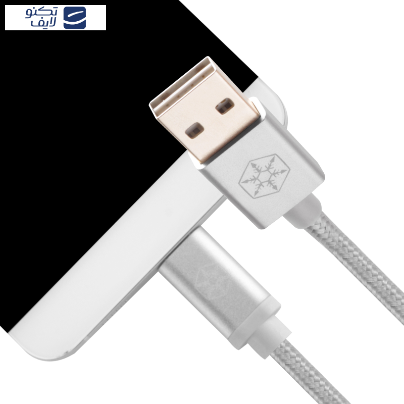 کابل تبدیل USB به USB-C سیلوراستون مدل CPU04 طول 1 متر