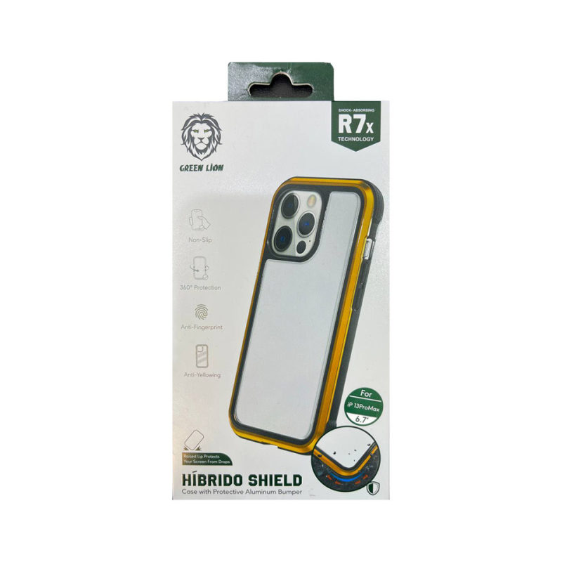 کاور گوشی اپل iphone 13 pro گرین مدل hibrido