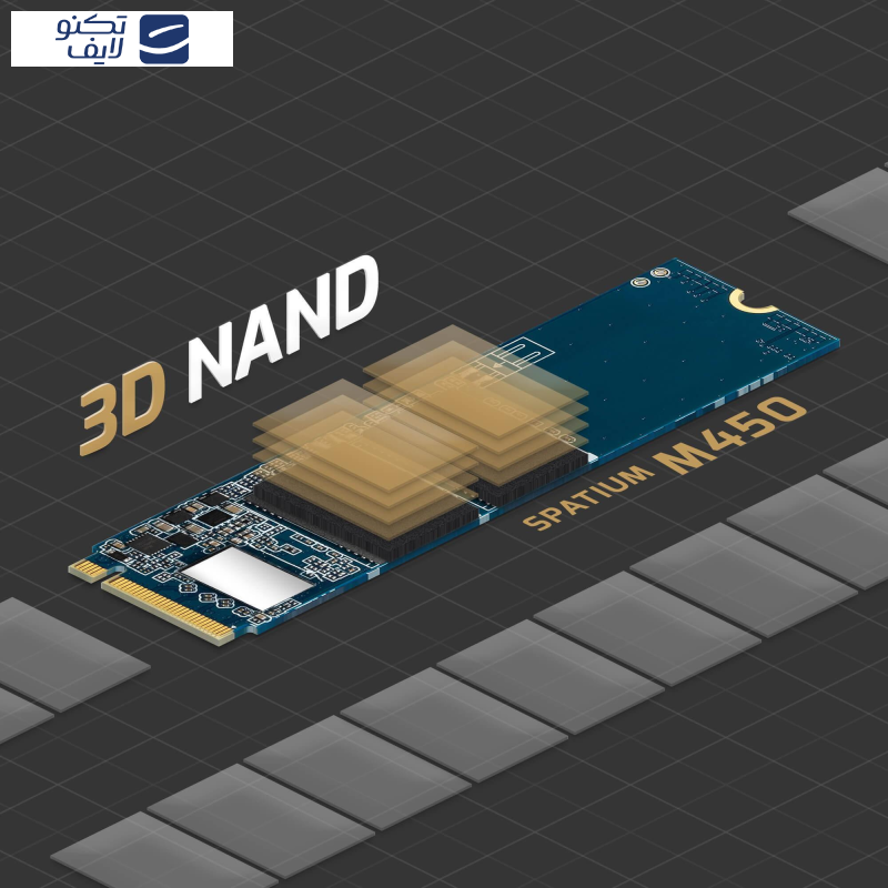 اس اس دی اینترنال PCIe Gen4 x4 ام اس آی مدل SPATIUM M450 ظرفیت 1 ترابایت اس اس دی اینترنال PCIe Gen4 x4 ام اس آی مدل SPATIUM M450 ظرفیت 1 ترابایت