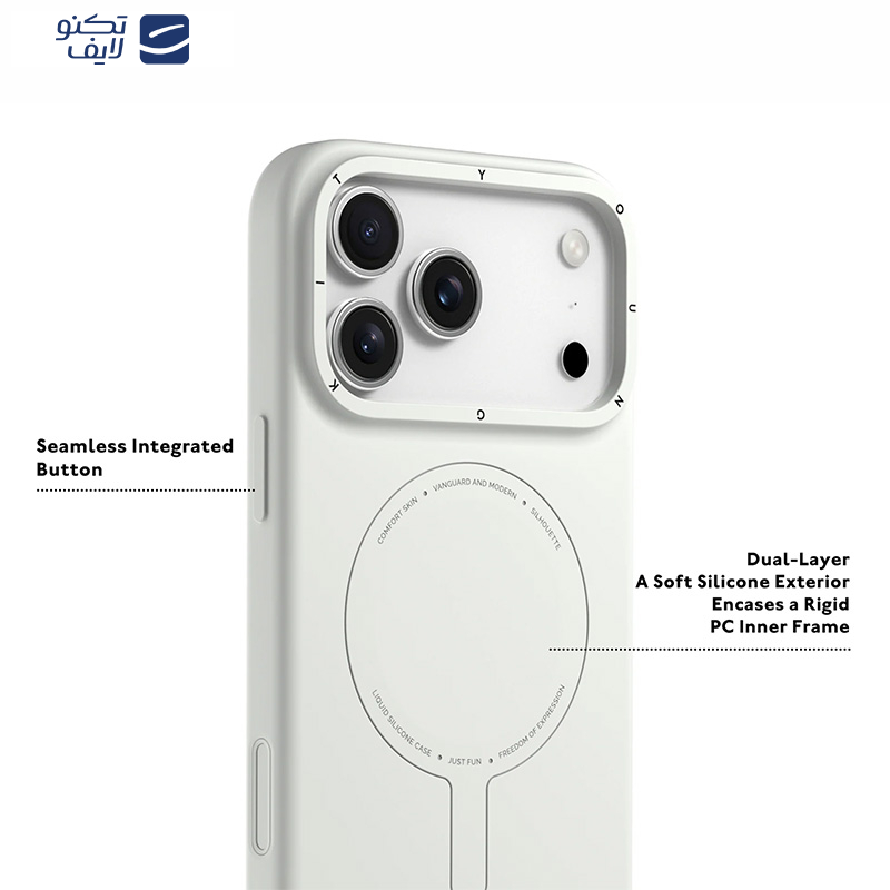 کاور یانگ کیت مدل MORANDI SILICONE مناسب برای گوشی موبایل اپل IPHONE 17 PROMAX