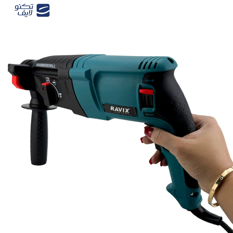 دریل بتن کن 26 میلی‌متری 850 وات راویکس مدل RV2603