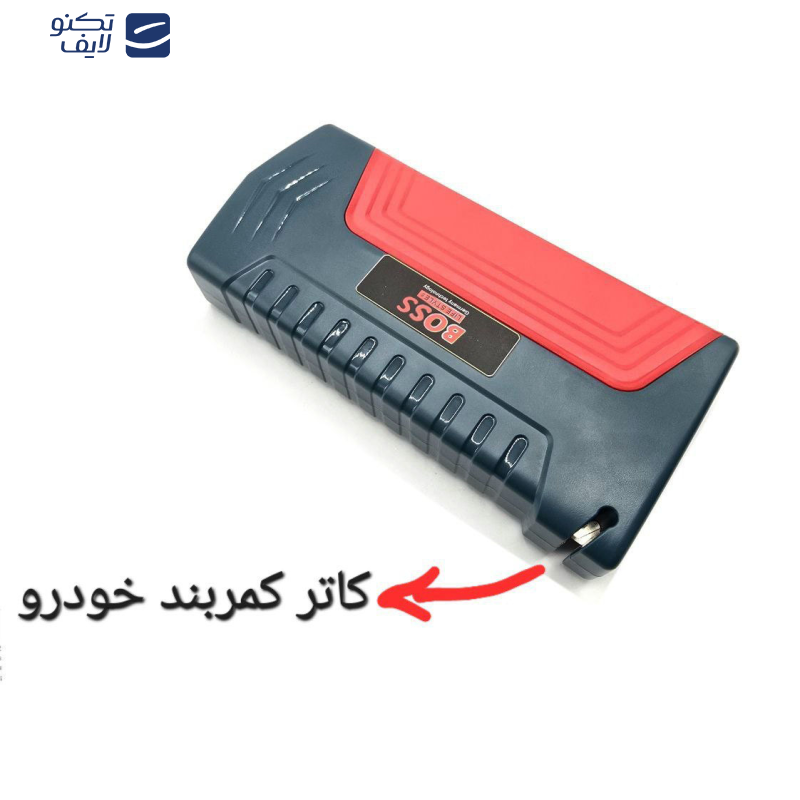 جامپ استارتر و کمپرسور فندکی باس مدل BS-124J