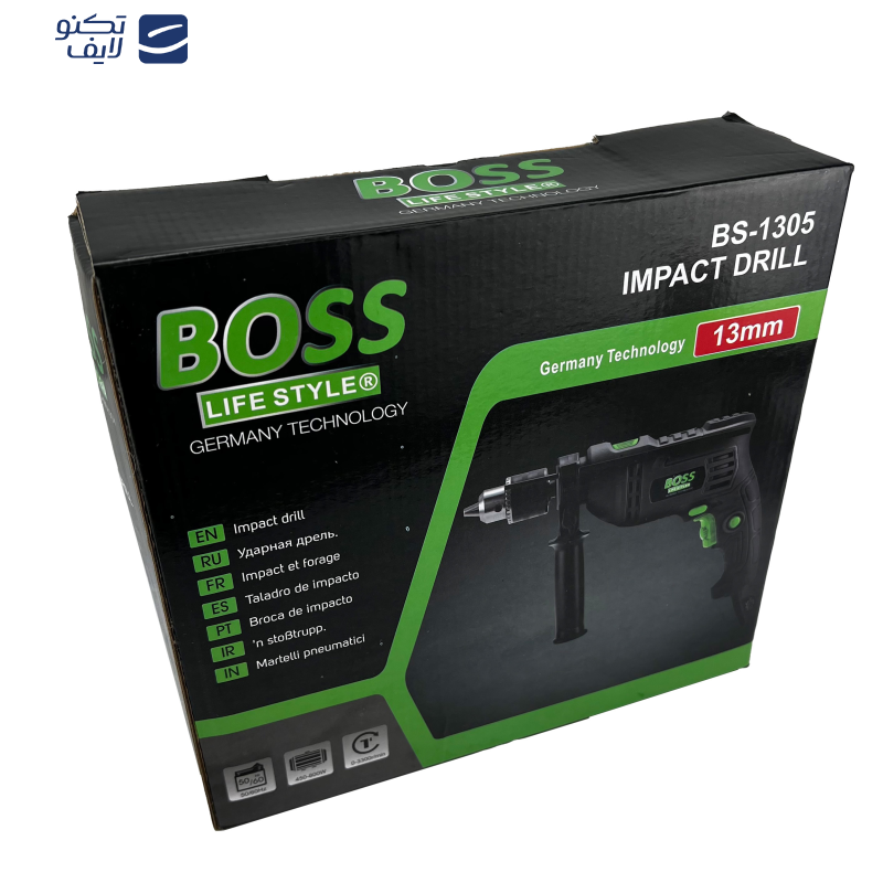 دریل چکشی باس مدل BS-1305 دریل چکشی باس مدل BS-1305