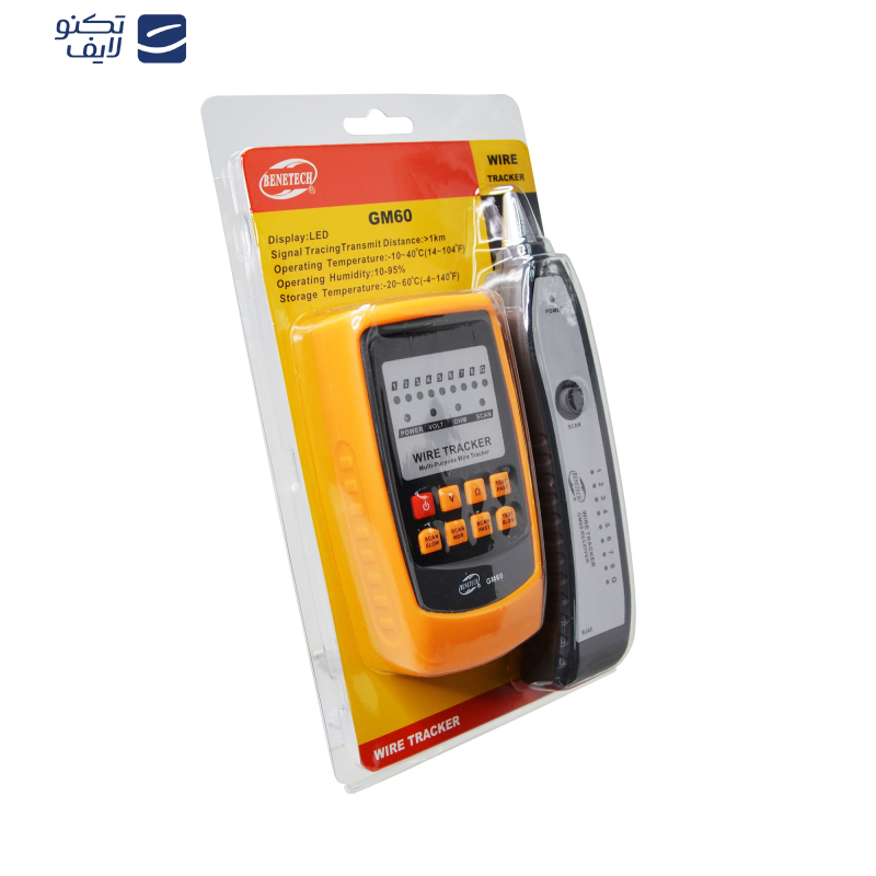 ردیاب و زوج یاب کابل بنتک مدل GM60 ردیاب و زوج یاب کابل بنتک مدل GM60