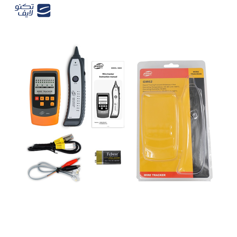 ردیاب و زوج یاب کابل بنتک مدل GM62 ردیاب و زوج یاب کابل بنتک مدل GM62
