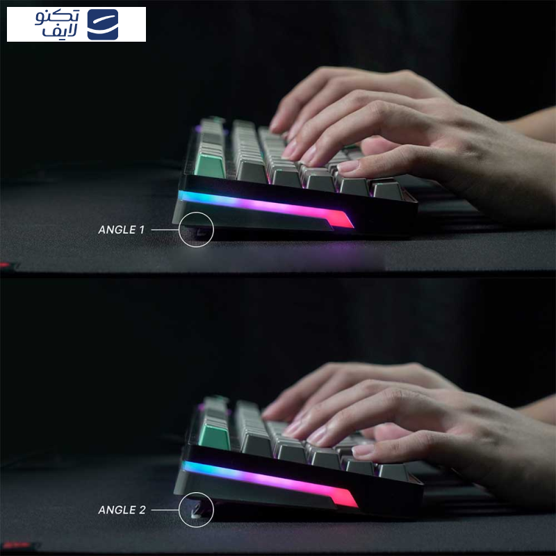 کیبورد مخصوص بازی فنتک مدل ATOM PRO96 MK914BLUESWITCH کیبورد مخصوص بازی فنتک مدل ATOM PRO96 MK914BLUESWITCH