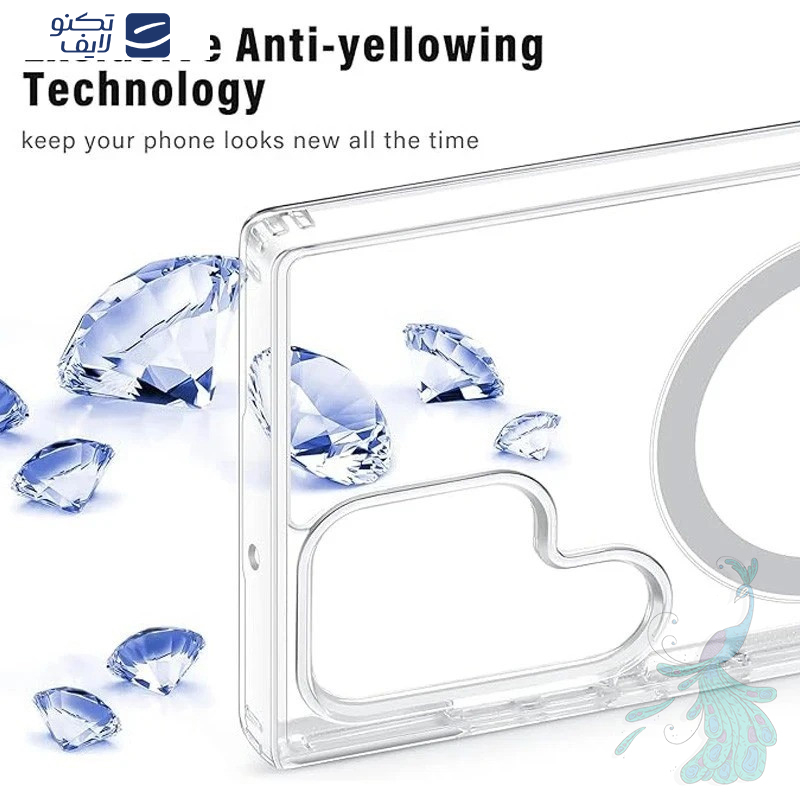 کاور پیکوک مدل Clear Magsafe مناسب برای گوشی موبایل سامسونگ Galaxy S23 Ultra کاور پیکوک مدل Clear Magsafe مناسب برای گوشی موبایل سامسونگ Galaxy S23 Ultra