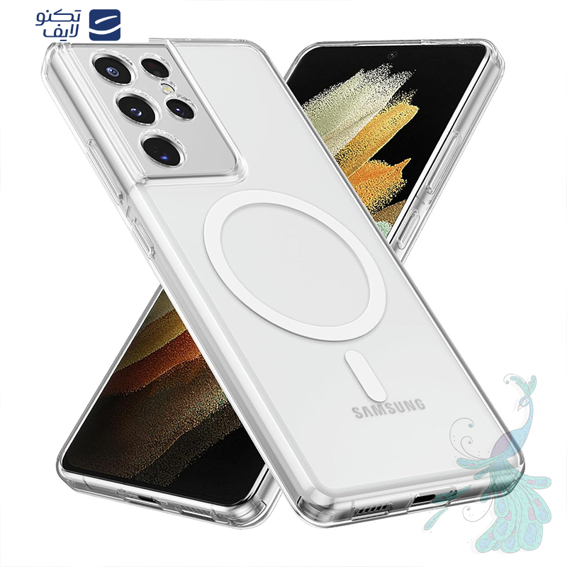 کاور پیکوک مدل Clear Magsafe مناسب برای گوشی موبایل سامسونگ Galaxy S21 Ultra کاور پیکوک مدل Clear Magsafe مناسب برای گوشی موبایل سامسونگ Galaxy S21 Ultra