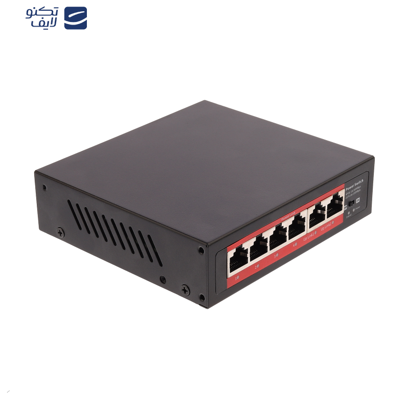 سوییچ 6 پورت POE مدل HC-4842S سوییچ 6 پورت POE مدل HC-4842S