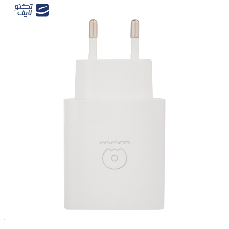 شارژر دیواری 18 وات دبلیو یو دبلیو مدل T95 به همراه کابل USB به USB-C طول 1 متر شارژر دیواری 18 وات دبلیو یو دبلیو مدل T95 به همراه کابل USB به USB-C طول 1 متر