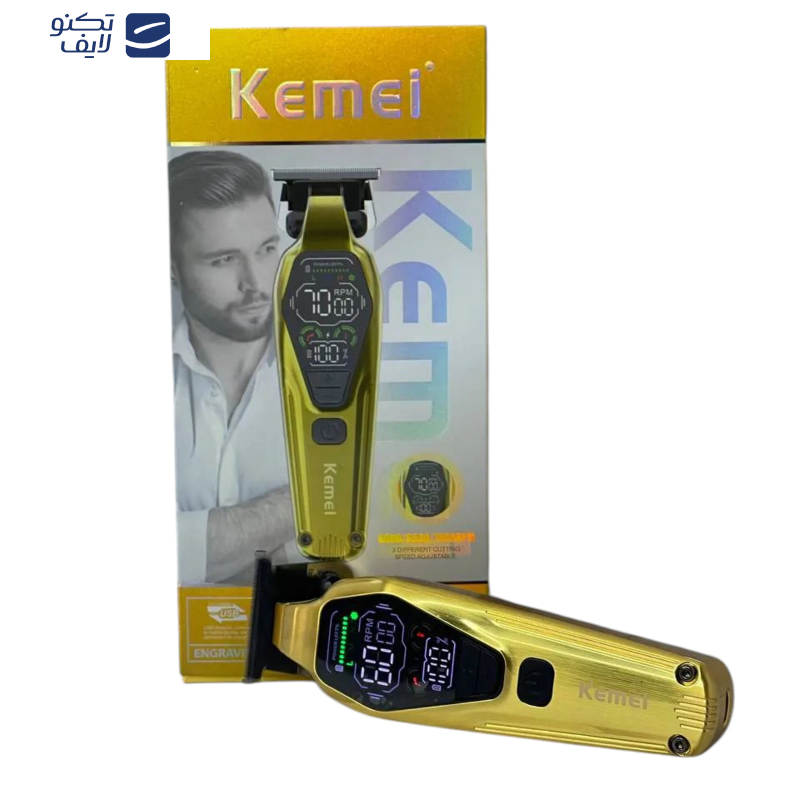 ماشین اصلاح موی سر و صورت کیمی مدل km-1697 ماشین اصلاح موی سر و صورت کیمی مدل km-1697