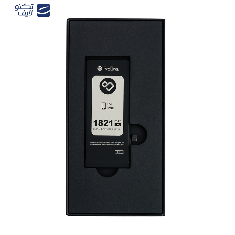 باتری موبایل پرووان مدل IP8G ظرفیت 1821 میلی آمپر ساعت مناسب برای گوشی موبایل اپل iPhone 8 باتری موبایل پرووان مدل IP8G ظرفیت 1821 میلی آمپر ساعت مناسب برای گوشی موبایل اپل iPhone 8