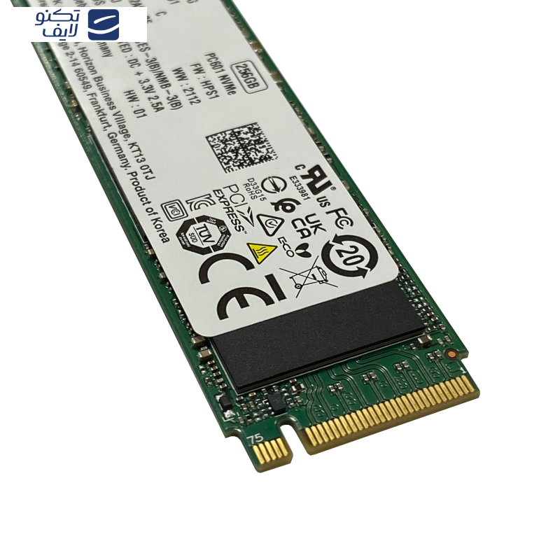 اس اس دی اینترنال اس کی هاینیکس مدل PC601 NVMe ظرفیت 256 گیگابایت