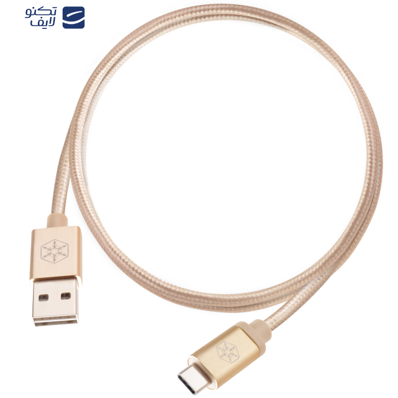 کابل تبدیل USB به USB-C سیلوراستون مدل CPU04 طول 0.5 متر کابل تبدیل USB به USB-C سیلوراستون مدل CPU04 طول 0.5 متر