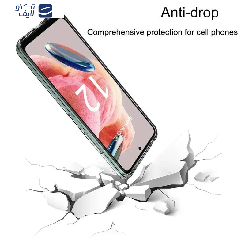 کاور ویواتل مدل Transparent مناسب برای گوشی موبایل شیائومی Redmi Note 12 4G