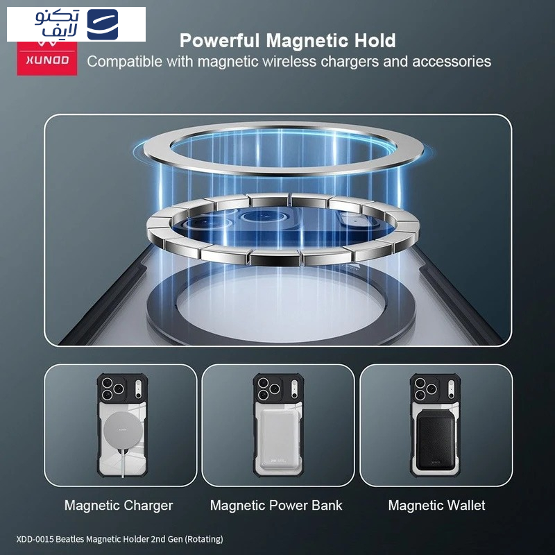کاور ویواتل مدل XUNOD Magnetic مناسب برای گوشی موبایل اپل iPhone 17 Pro کاور ویواتل مدل XUNOD Magnetic مناسب برای گوشی موبایل اپل iPhone 17 Pro