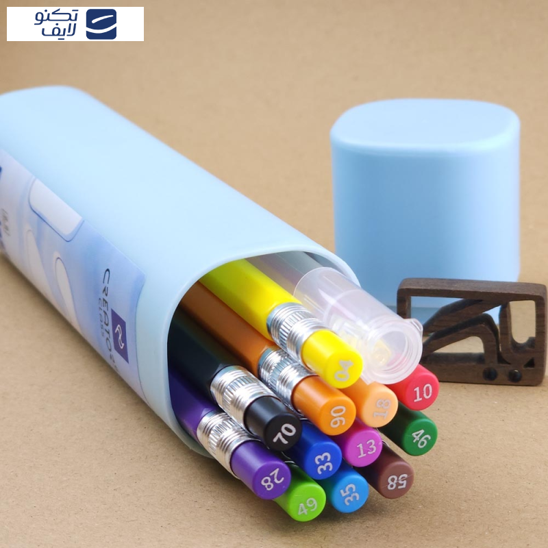 مداد رنگی 12 رنگ کریتورز کلاس مدل اتودی کد CP-26-12 مداد رنگی 12 رنگ کریتورز کلاس مدل اتودی کد CP-26-12