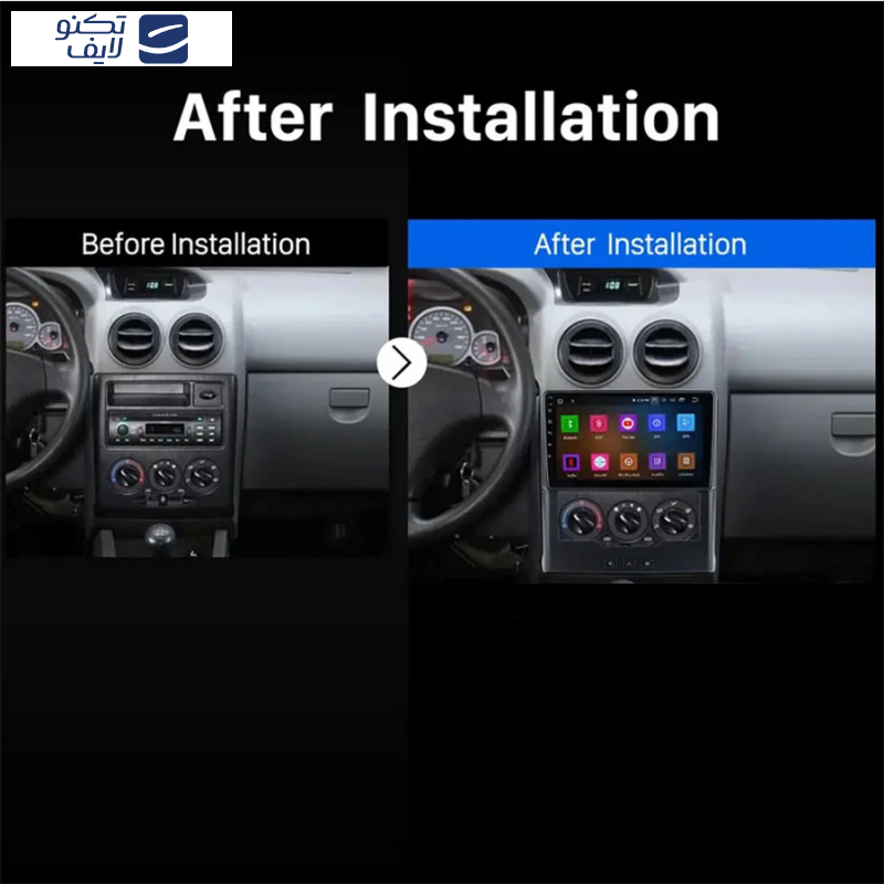 پخش کننده تصویری خودرو مدل Burmester مناسب برای پراید 111